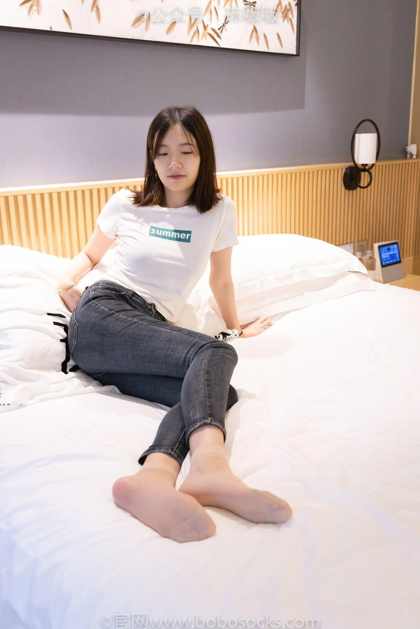 [BoBoSocks袜啵啵]NO.063 小甜豆-平底鞋、短肉丝 [155P]插图5